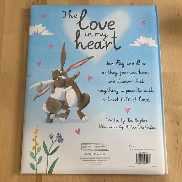 The Love In My Heart Oversized Hardback Lap Book - Picture 5 of 7